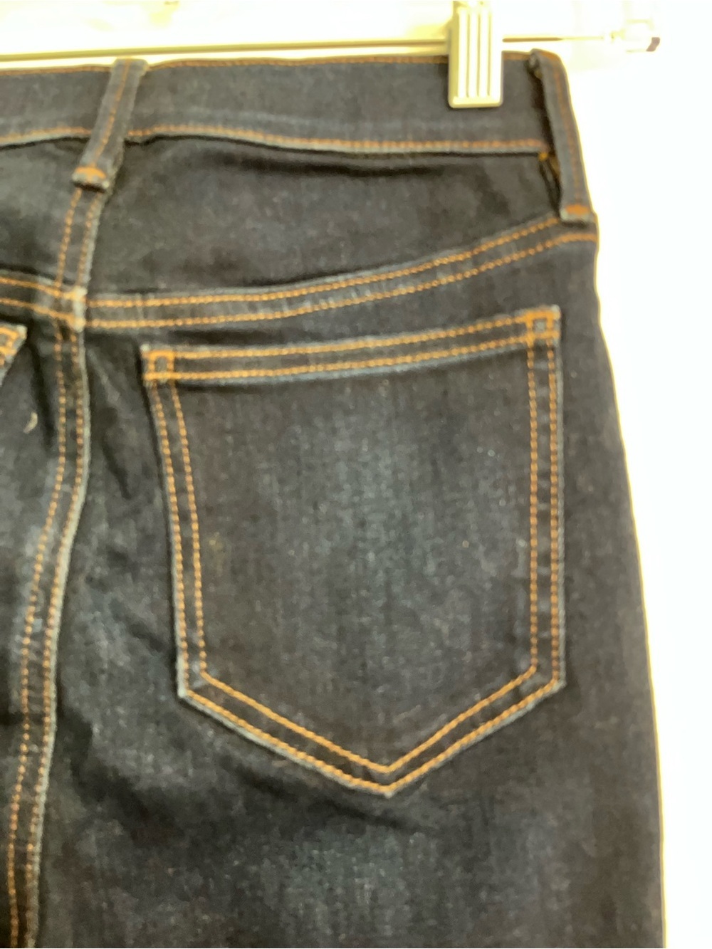 Ann Taylor High-Rise Skinny Jeans in Dark Blue women petite size 00P - Picture 3 of 11